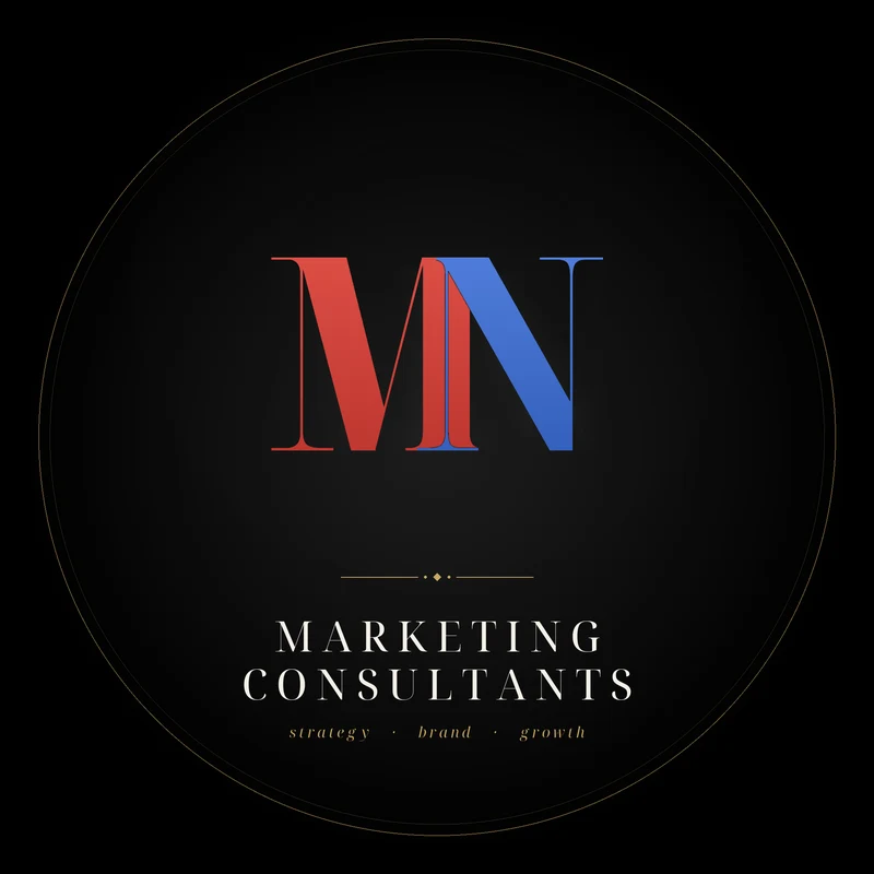 M&N Marketing Consultants logo: strategy, brand, growth